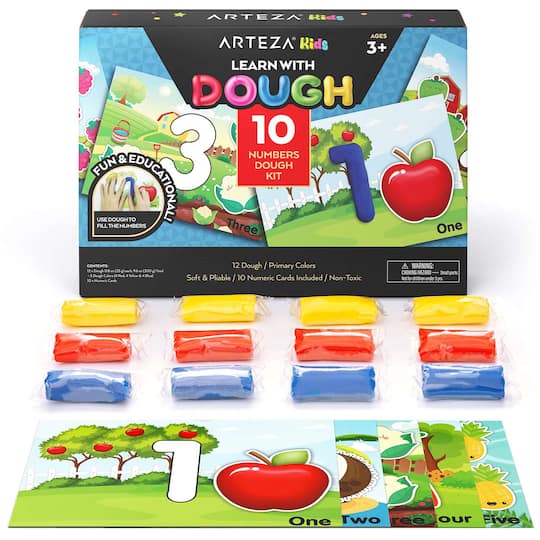 Arteza® Kids Numeric Learn By Dough Kit